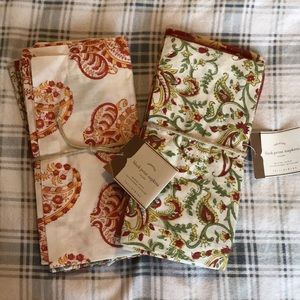 Pottery Barn Napkins Set of Six